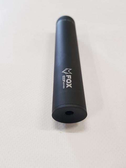 Fox 300 /   1/2 UNF  /  6,35mm Airgun Silencer /  Hi Power / 14,4 cm-2602-a